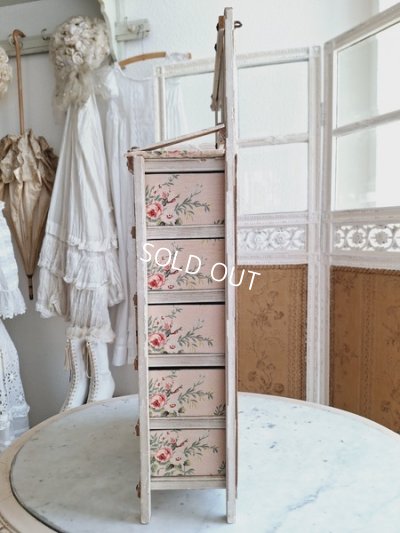 画像13: アンティークカルトナージュドロワー