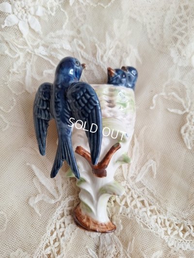 画像2: アンティーク陶器ツバメの巣