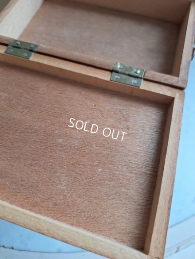 画像6: アンティーク猫脚小さなソーイングボックス