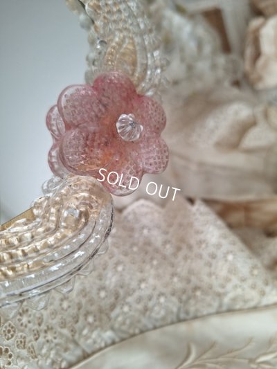 画像7: アンティークムラノガラスミラー