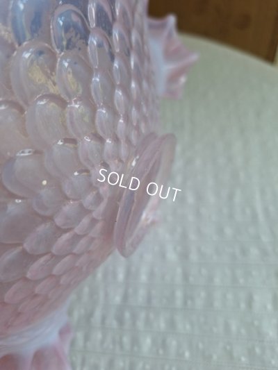 画像18: ピンクオパールセントガラスランプシェード