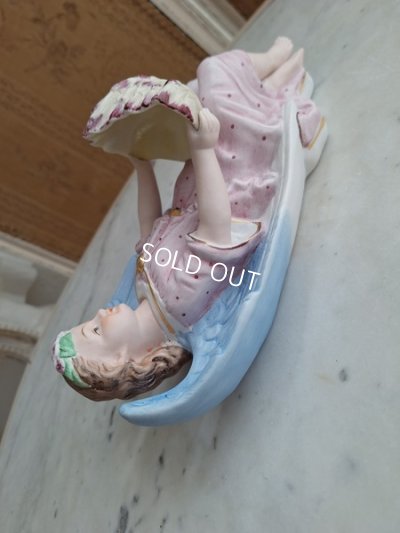 画像9: アンティークエンジェル聖水盤