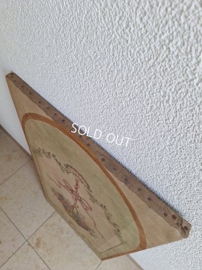 画像14: アンティーク花かご柄ペイント