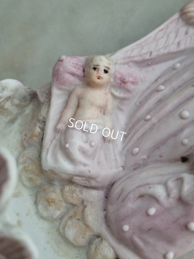 画像3: アンティークビスクエンジェル聖水盤