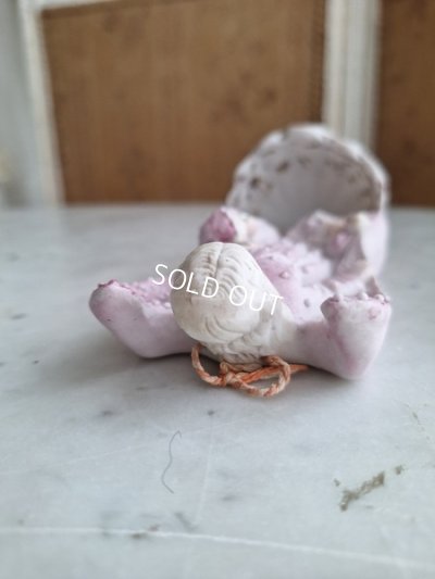 画像7: アンティークビスクエンジェル聖水盤