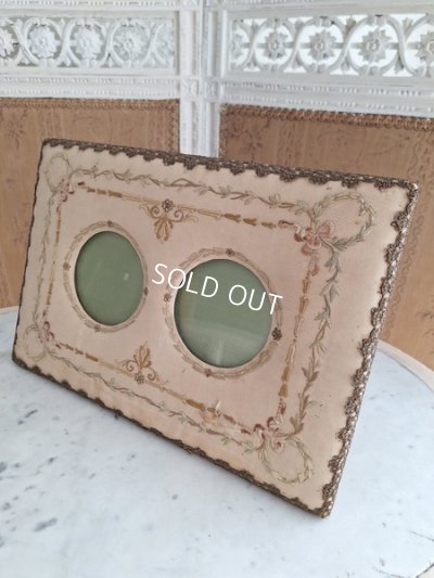 画像14: アンティーク刺繍フォトスタンド