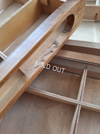 画像23: アンティークスプールキャビネット