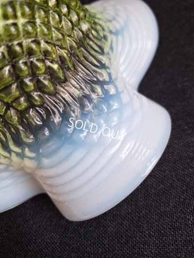 画像7: アンティークオパールセントガラスシェード