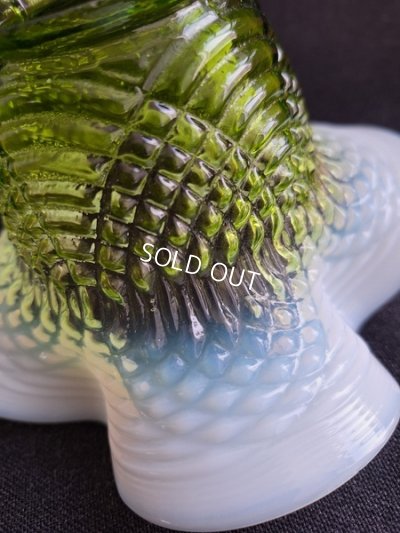 画像6: アンティークオパールセントガラスシェード