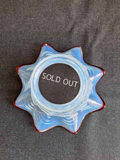 画像12: アンティークオパールセントガラスシェード