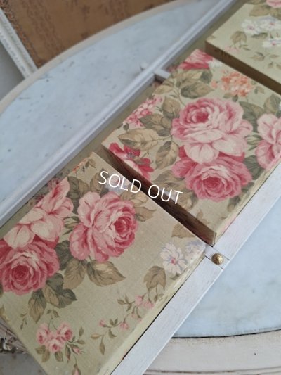 画像2: 花柄カルトナージュラック