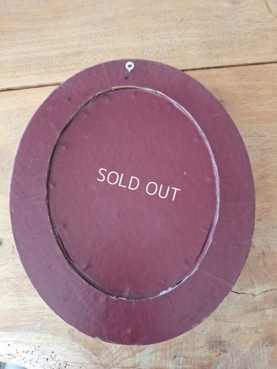 画像12: アンティークボウルガラス布花ブーケ入額