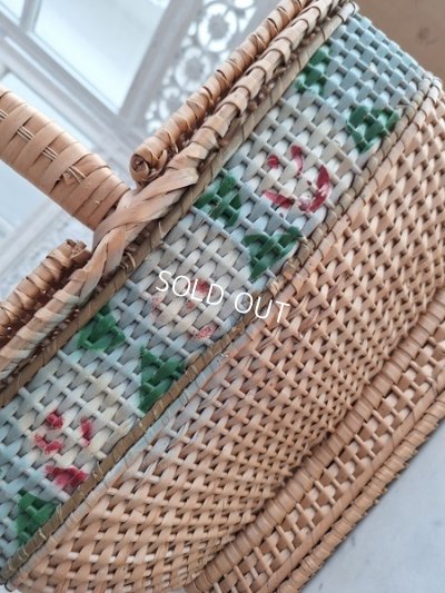 画像9: アンティークフランスローズバスケット　