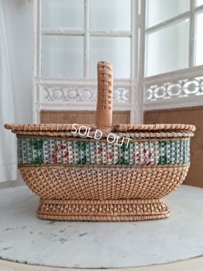 画像3: アンティークフランスローズバスケット　