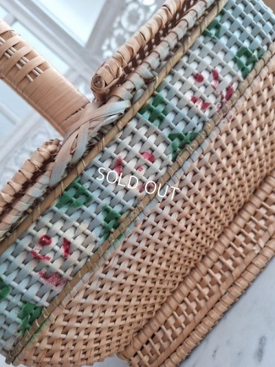 画像2: アンティークフランスローズバスケット　