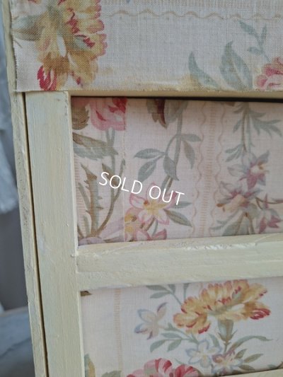 画像13: フレンチファブリックカルトナージュドロワー