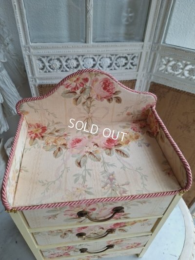 画像16: フレンチファブリックカルトナージュドロワー