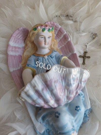 画像9: アンティークエンジェル聖水盤