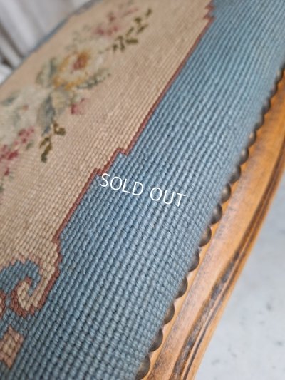 画像9: アンティークプチポワンフットレスト