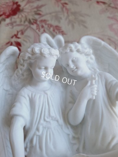 画像3: アンティークダブルエンジェル聖水盤