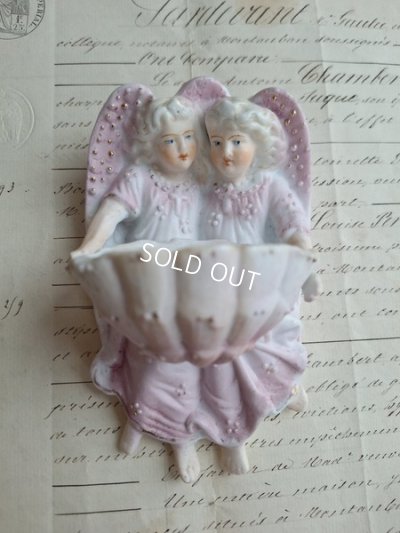 画像8: アンティークダブルエンジェル聖水盤