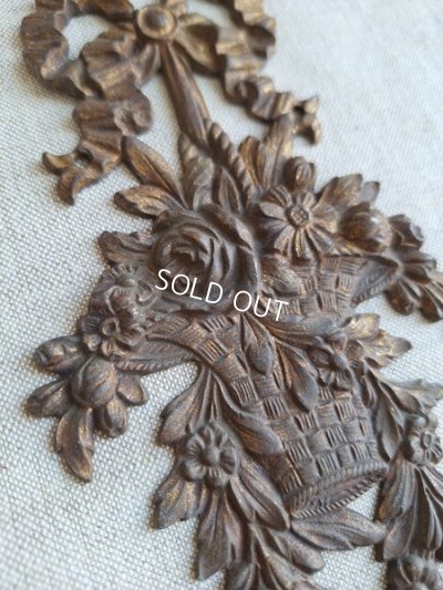 画像13: アンティーク家具装飾パーツ