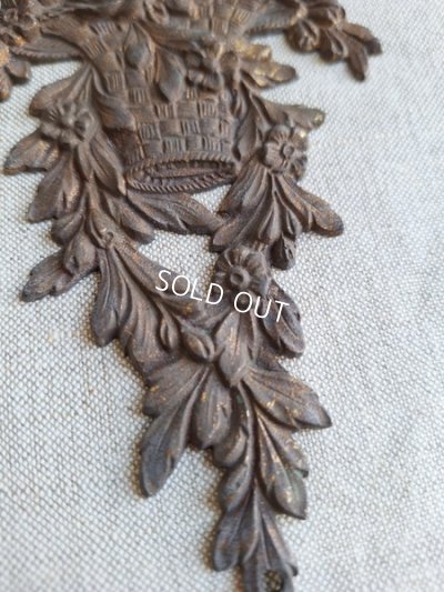 画像14: アンティーク家具装飾パーツ