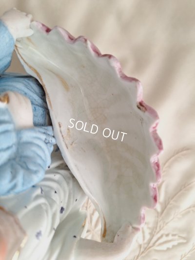 画像14: アンティークダブルエンジェル聖水盤　