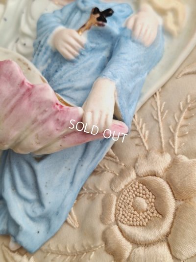 画像8: アンティークダブルエンジェル聖水盤　