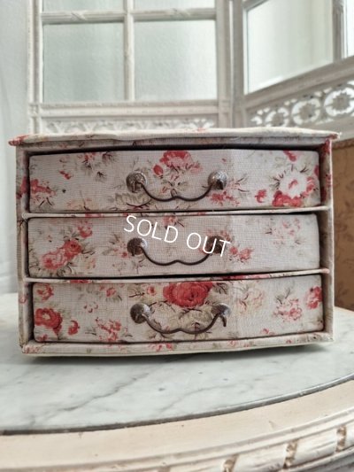 画像2: アンティークカルトナージュドロワー