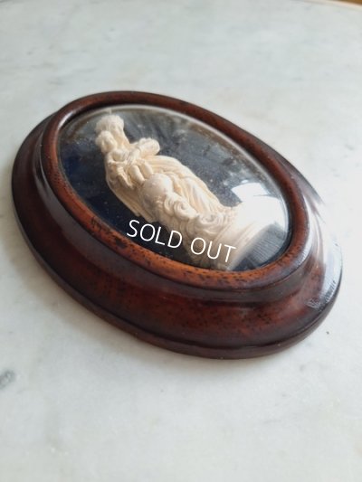 画像11: アンティーク聖母子メダイヨン