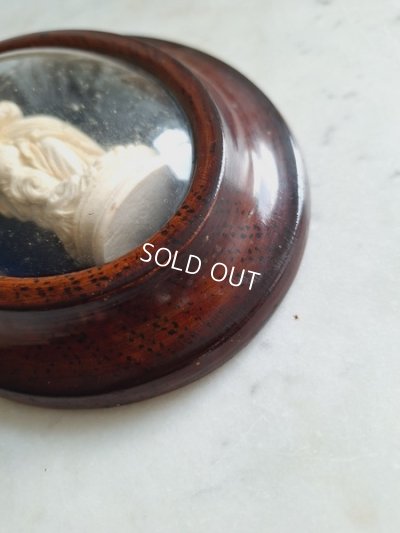 画像12: アンティーク聖母子メダイヨン