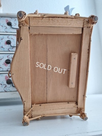 画像22: アンティークソーイングバスケット