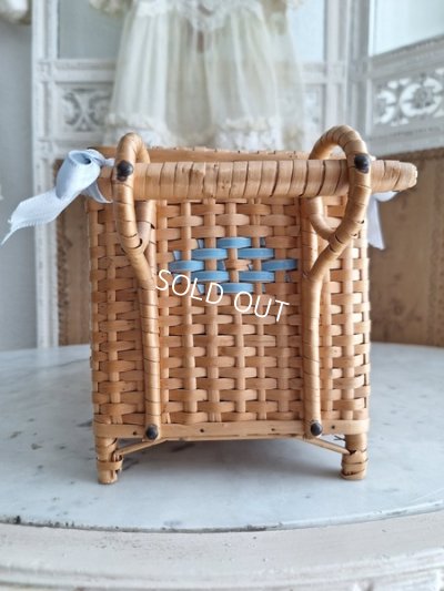 画像12: アンティークソーイングバスケット