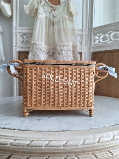 画像13: アンティークソーイングバスケット