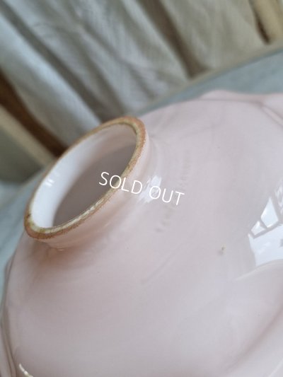 画像12: アンティークピンクオパリンガラスシェード