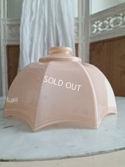 画像11: アンティークオパリンガラスシェード