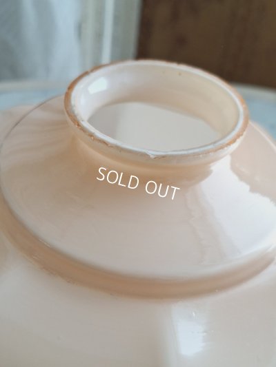 画像12: アンティークオパリンガラスシェード