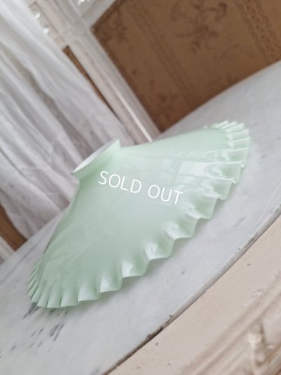 画像8: アンティークオパリンガラスシェード