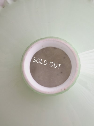 画像14: アンティークオパリンガラスシェード