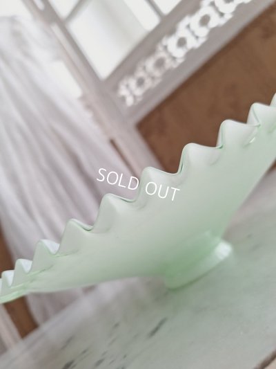 画像13: アンティークオパリンガラスシェード