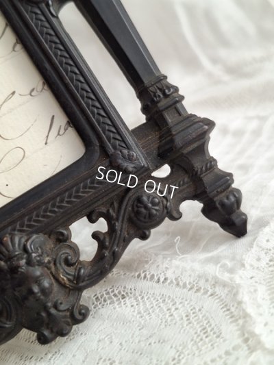 画像5: ナポレオン三世エボナイトレリーフフォトスタンド