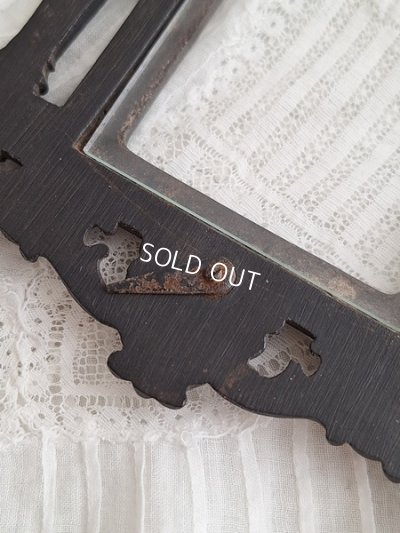 画像11: ナポレオン三世エボナイトレリーフフォトスタンド