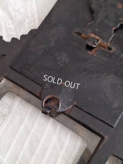 画像12: ナポレオン三世エボナイトレリーフフォトスタンド