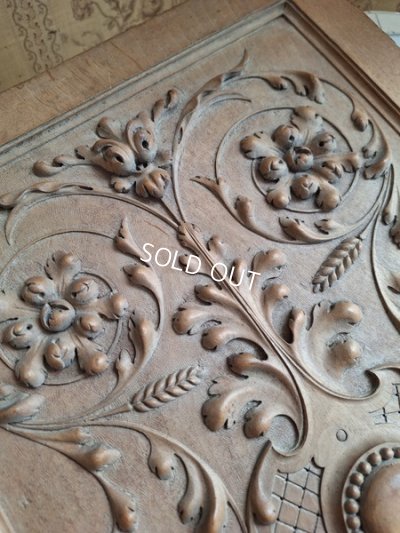 画像9: アンティークキャビネットドアパネル