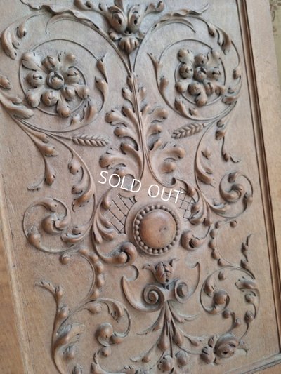 画像12: アンティークキャビネットドアパネル