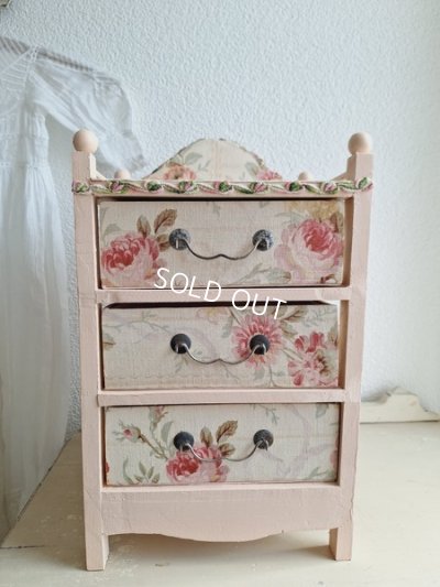 画像8: フレンチファブリックカルトナージュドロワー　