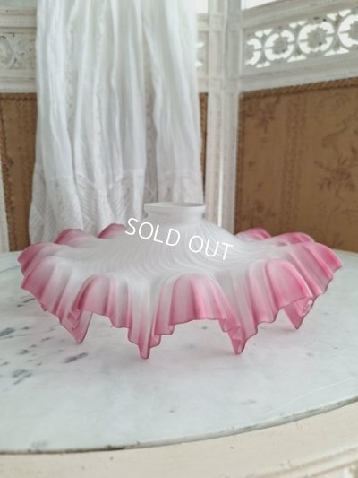 画像14: アンティークガラスランプシェード