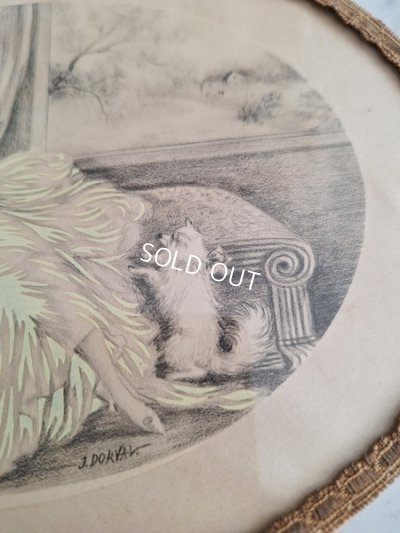 画像4: J.Dorvalアールデコ版画