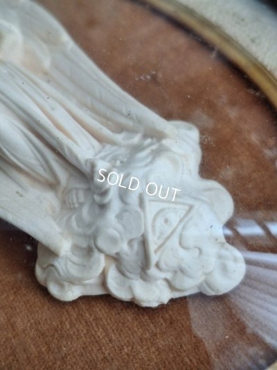 画像4: アンティーク天使のメダイヨン